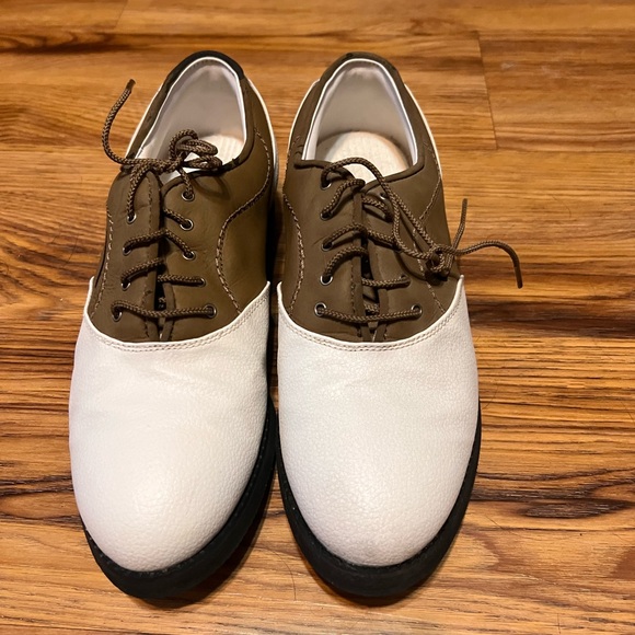 Other - nike golf shoes mens size 7.5 brown and white